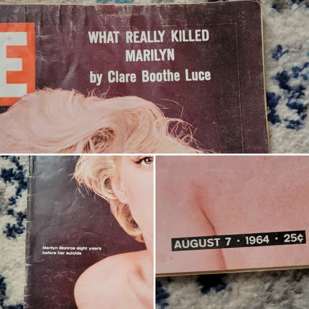 1956 & 1964 "LIFE" Magazines | Marilyn Monroe & Jayne Mansfield - Picture 4 of 14